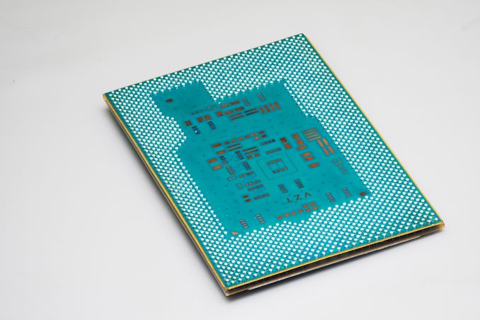A photo shows the ball grid array side of an Intel assembled glass substrate test chip at Intel's Assembly and Test Technology Development factories in Chandler, Arizona, in July 2023. Intel’s advanced packaging technologies come to life at the company's Assembly and Test Technology Development factories. (Credit: Intel Corporation)